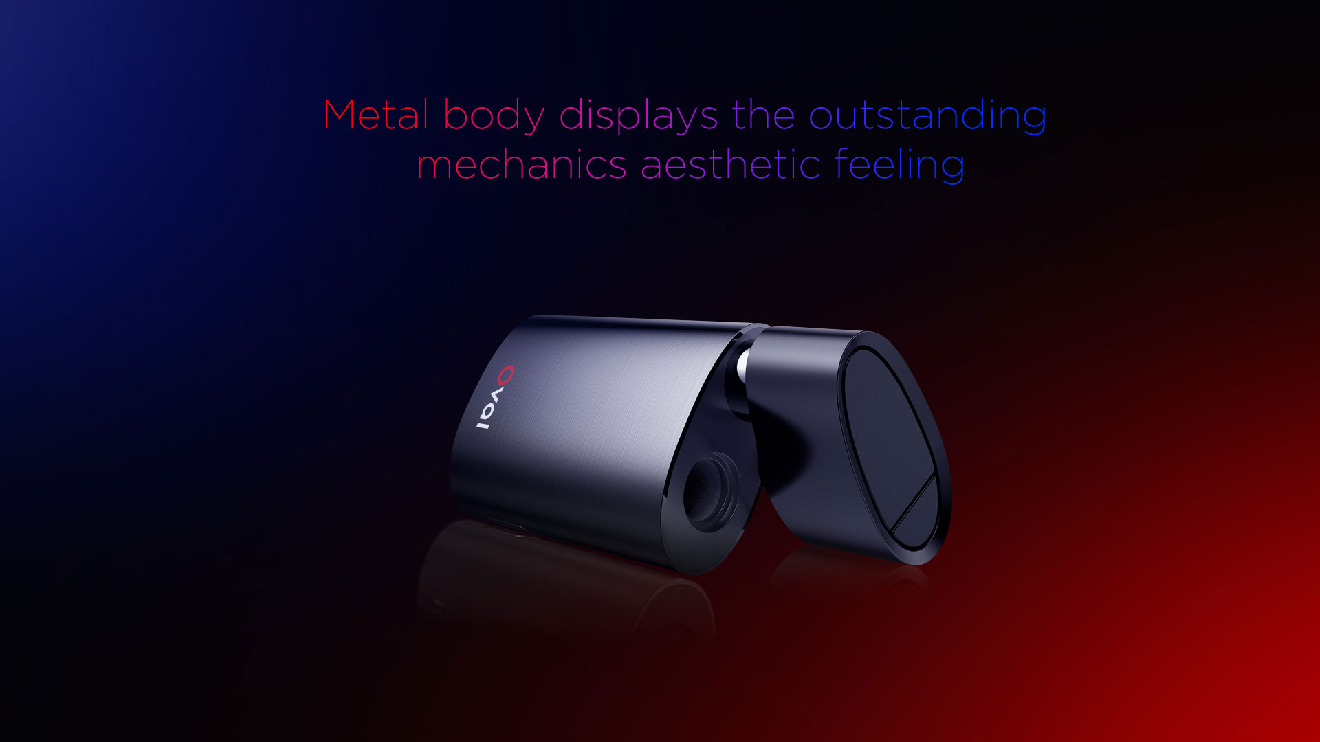Oval metal body displays 
